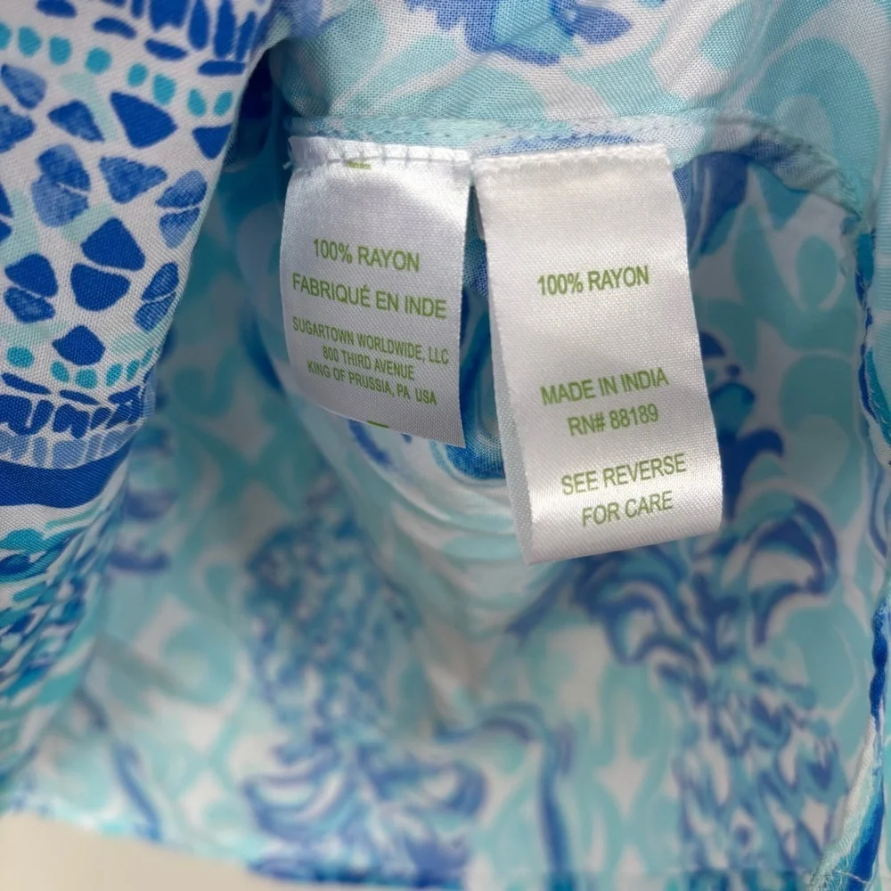 Lilly Pulitzer Top Size M - Picture 4 of 7